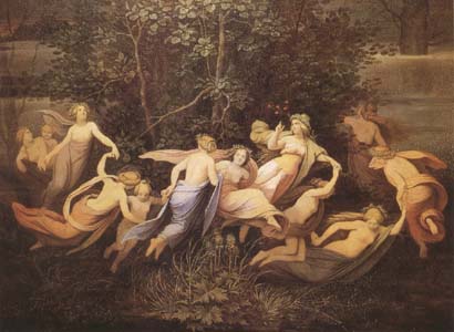 Moritz von Schwind Fairy Dance in the Alder Grove (mk09)